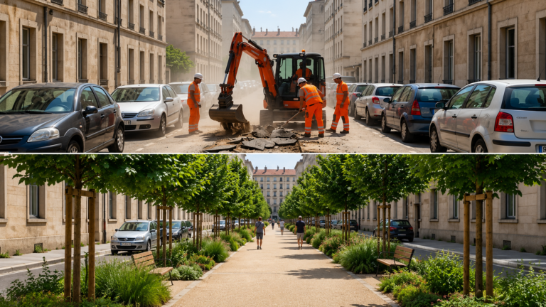 Rimuovere l’asfalto per far respirare la città: la rivoluzione urbana del verde