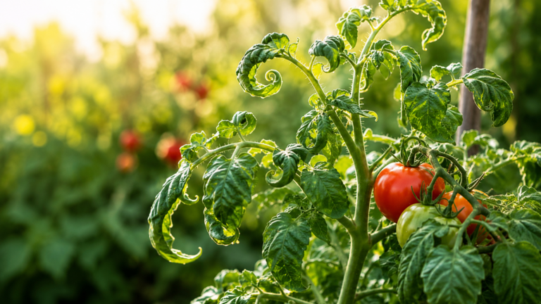 Perché le foglie dei pomodori si arricciano? Cause, rimedi e prevenzione