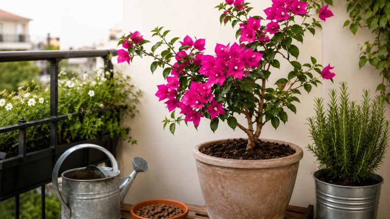 Come coltivare una bouganville sul balcone: la guida completa