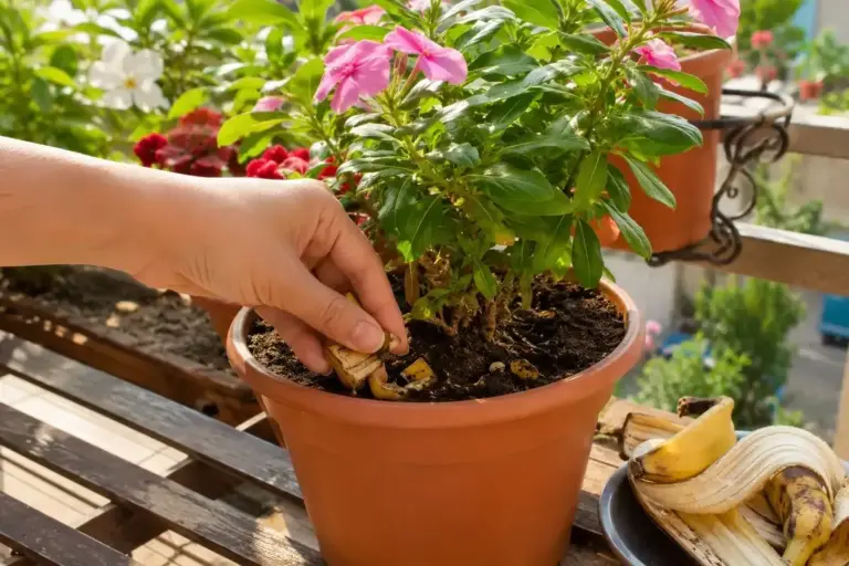 Bucce di Banana nei Vasi: Il Segreto Naturale per Piante Più Forti e Fioriture Abbondanti