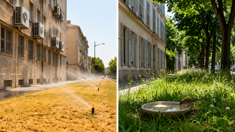 Gli alberi raffreddano le città: il condizionatore sposta solo il calore