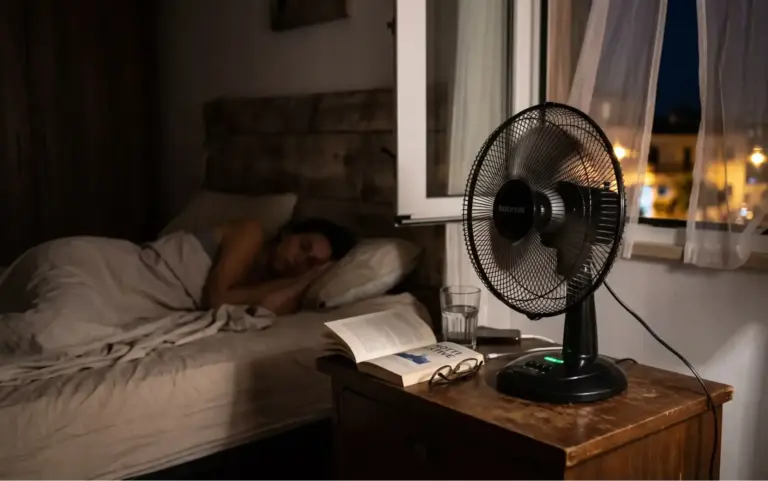 Dormire con il Ventilatore Acceso Tutta la Notte: L’Errore che Molti Commettono in Estate